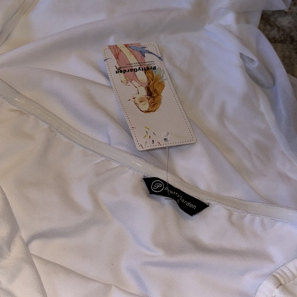 Formal Cocktail Dress Strapless Tube Asymmetrical Ruffle Maxi Bodycon - Picture 7 of 8